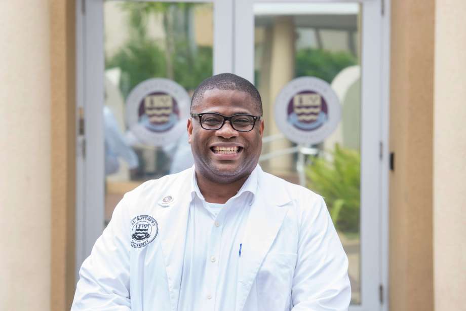 St. Matthew's University school of medicine current student outside of campus