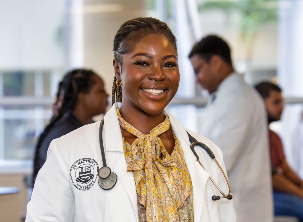Image of female medical student