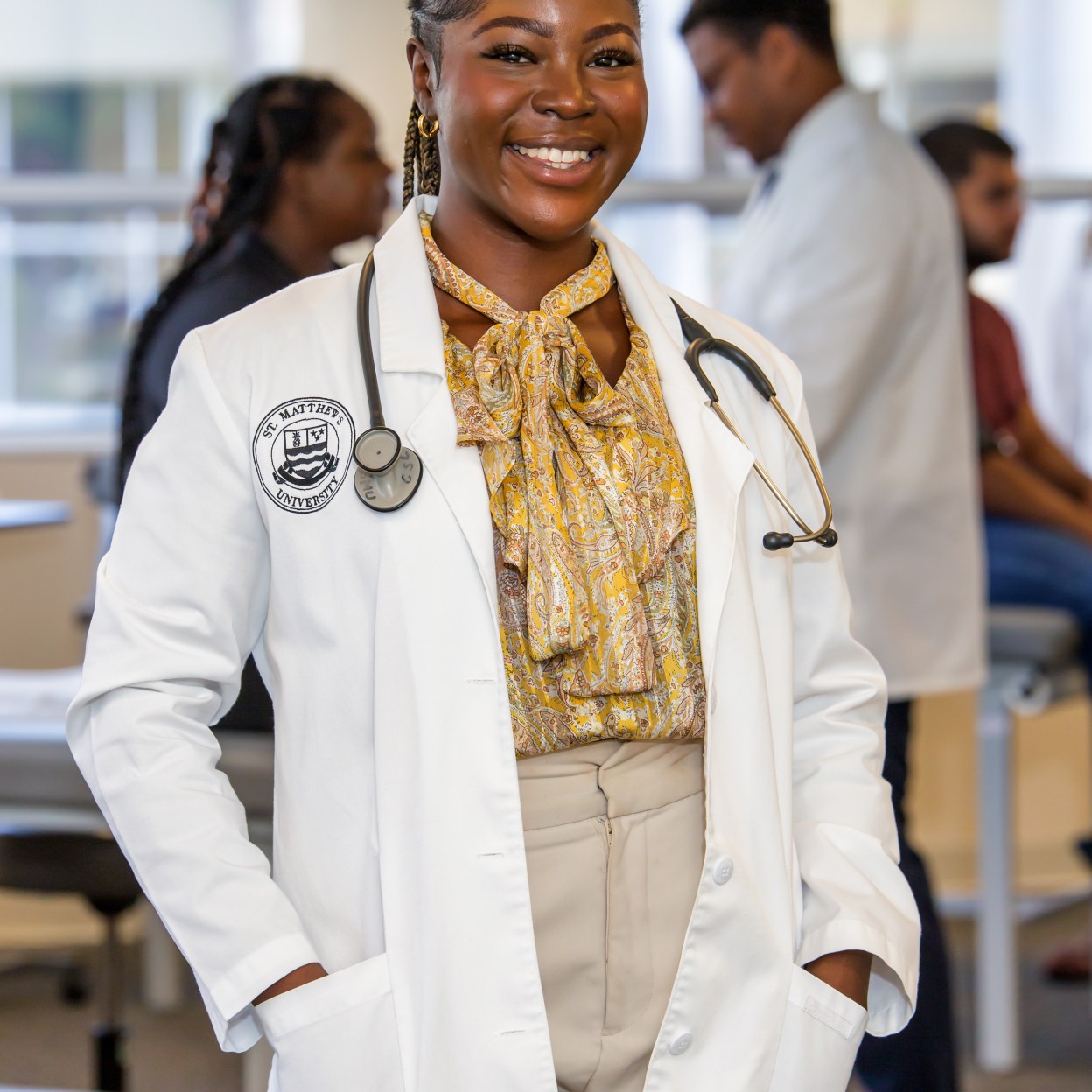 Image of female medical student